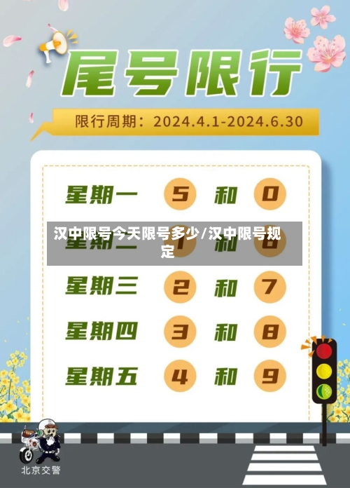 汉中限号今天限号多少/汉中限号规定
