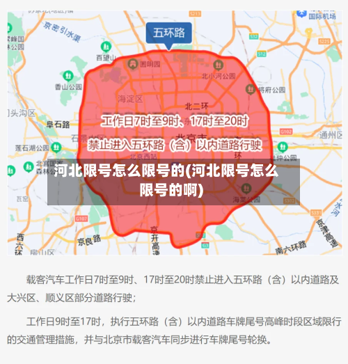 河北限号怎么限号的(河北限号怎么限号的啊)