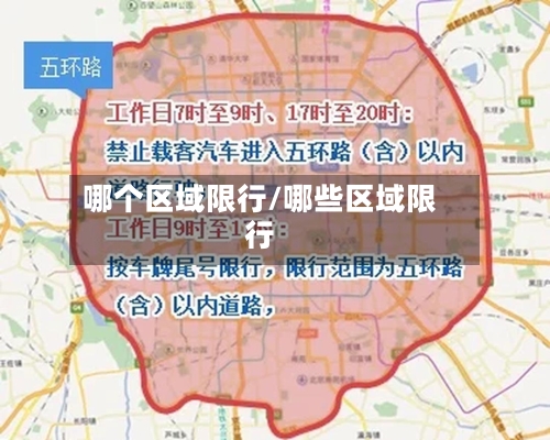 哪个区域限行/哪些区域限行