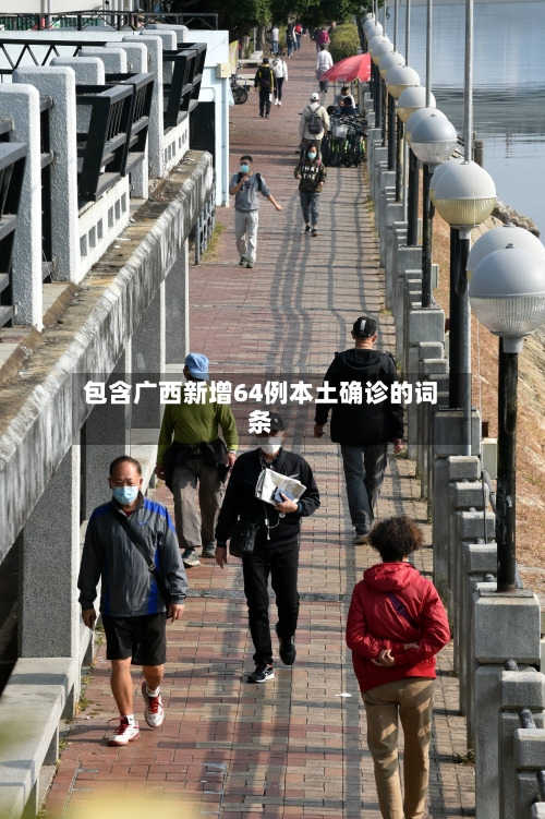 包含广西新增64例本土确诊的词条