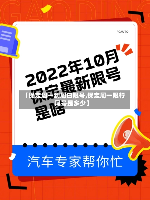 【保定周一到周日限号,保定周一限行尾号是多少】