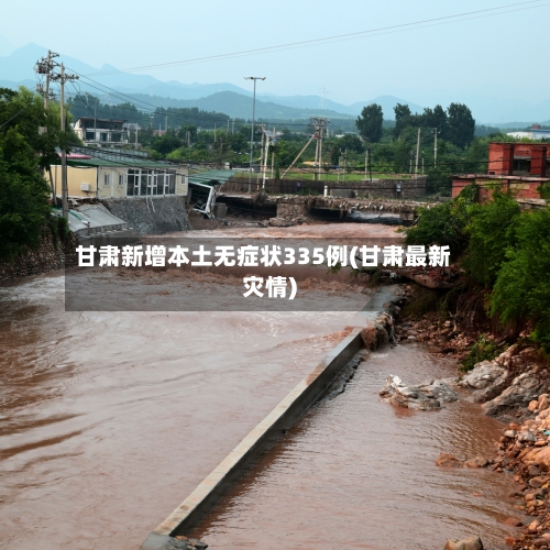 甘肃新增本土无症状335例(甘肃最新灾情)