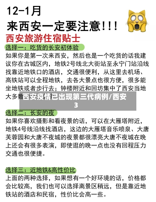 西安疫情已出现第三代病例/西安3