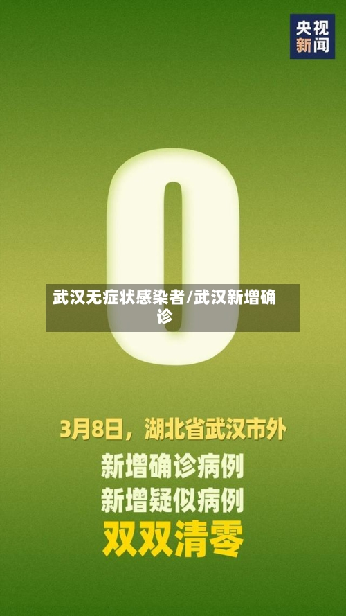 武汉无症状感染者/武汉新增确诊