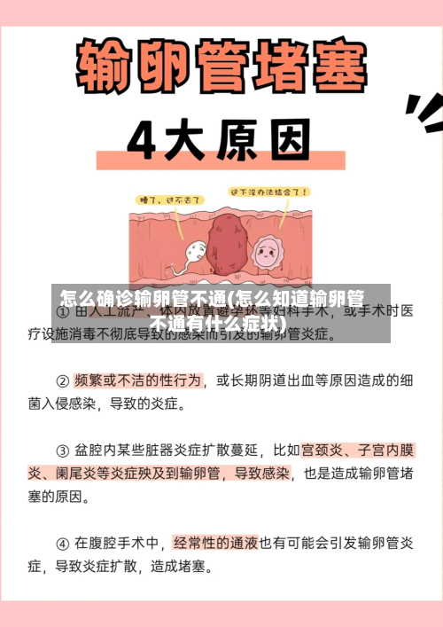 怎么确诊输卵管不通(怎么知道输卵管不通有什么症状)