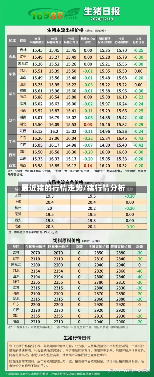 最近猪的行情走势/猪行情分析