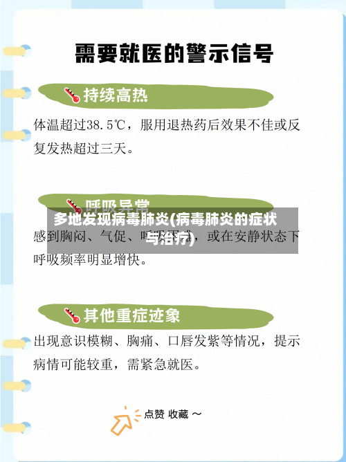 多地发现病毒肺炎(病毒肺炎的症状与治疗)